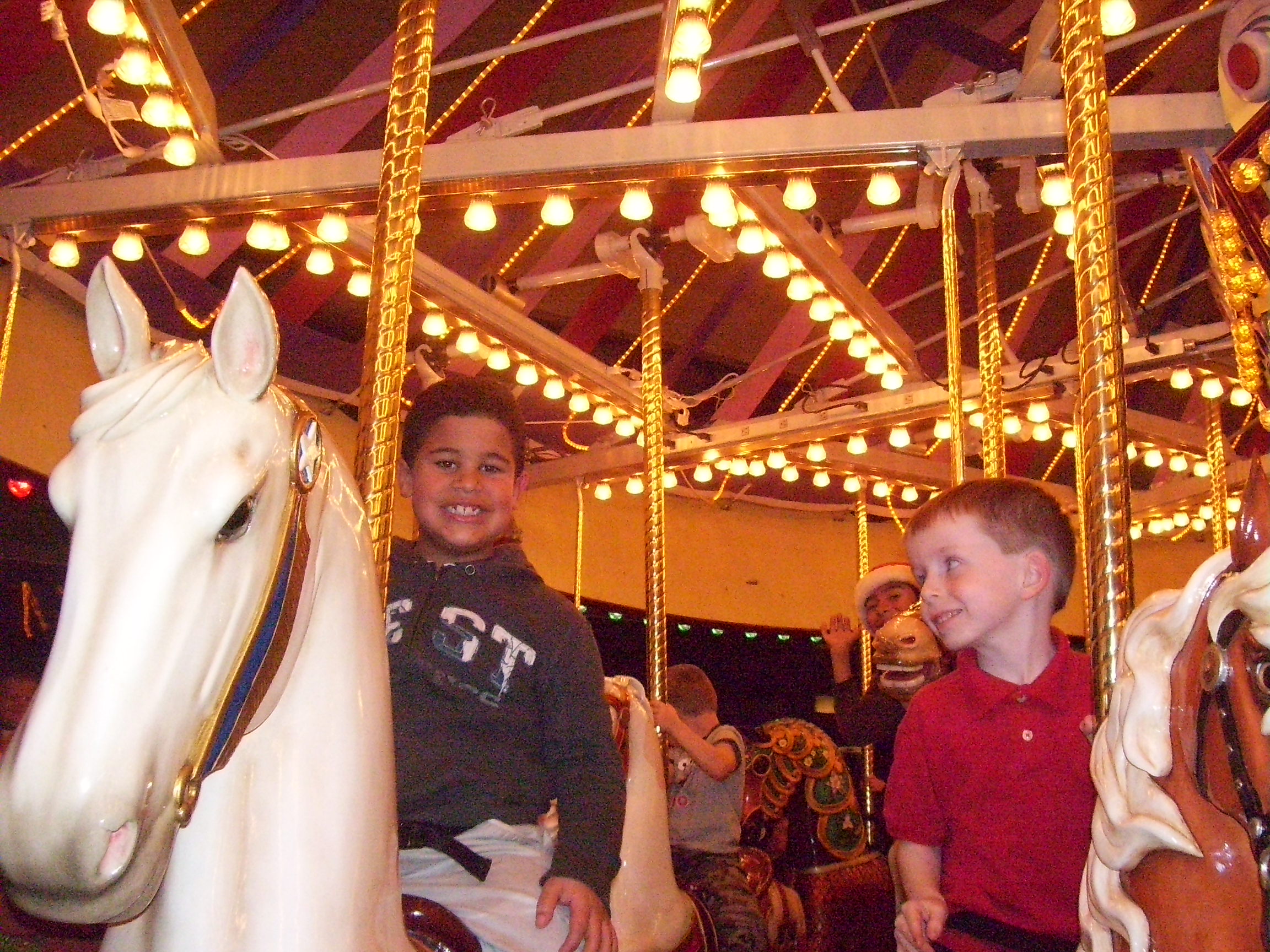 Caroling 'round the Carousel